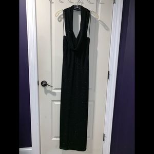 BARI JAY Formal Halter Strappy Back Dress